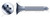 #8 X 2" Self-Drilling Screws, Bugle Phillips Drive, #2 Self-Drilling Point, Fine Thread, Steel, Zinc Plated