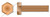 #8-32 X 1/2" Machine Screws, Hex Indented Washer Head, Full Thread, Silicon Bronze