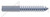 5/16"-18 X 3" Hanger Bolts, Full Thread, Steel, Zinc Plated