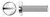 #10-32 X 9/16" Machine Screws, Binding Head Slot Drive, Full Thread, Stainless Steel