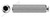 1/4"-28 X 3/8" Hex Socket Set Screws, Half-Dog Point, Full Thread, Stainless Steel