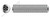 1/4"-20 X 1/2" Hex Socket Set Screws, Oval Point, Full Thread, Stainless Steel