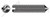 M6-1.0 X 16mm DIN 553 / ISO 7434, Metric, Slotted Set Screws, Cone Point, Class 4.6 Steel, Plain