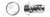 #0 X 1/8" U-Drive Hammer Screws, Round Head, AISI 316 Stainless Steel