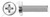 #10-24 X 1/2" Machine Screws, Binding Head Phillips Drive, Full Thread, Stainless Steel