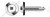 #12 X 1" Self-Drilling Screws, Pan Square Drive with Sealing Washer, 410 Stainless Steel