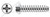 #14 X 3/4" Self-Tapping Sheet Metal Screws, Type "B", Round Phillips Drive, Stainless Steel