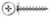 #10 X 1/2" Self-Tapping Sheet Metal Screws, Type "A", Truss Phillips Drive, 410 Stainless Steel