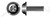 #10-24 X 5/8" Flanged Button Head Hex Socket Cap Screws, Alloy Steel, Plain, Unbrako