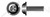 #10-32 X 1/2" Flanged Button Head Hex Socket Cap Screws, Alloy Steel, Plain, Unbrako