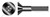 #10-24 X 1-1/2" Flat Head Socket Cap Screws, Coarse Thread, Part Thread, Alloy Steel, Made in U.S.A.