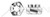 5/8"-18 Slotted Castle Nuts, Stainless Steel