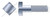 5/16"-18 X 1-1/4" Machine Bolts, Square Head, A307 Steel, Zinc