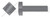 5/16"-18 X 2" Machine Bolts, Square Head, Full Thread, A307 Steel, Plain