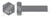 M20-1.5 X 70mm DIN 961, Metric, Hex Head Cap Screws Bolts, Fine Thread, Full Thread, Class 10.9 Steel, Plain