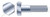 1"-8 X 16" Machine Bolts, Hex Head, Undersized Body, A307 Steel, Zinc