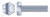 3/8"-16 X 5" Machine Bolts, Hex Head, Full Thread, Grade 5 Steel, Zinc