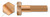 3/4"-10 X 7" Hex Head Cap Screws Bolts, Silicon Bronze