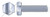 M3-0.5 X 35mm DIN 933 / ISO 4017, Metric, Hex Head Cap Screws Bolts, Full Thread, Class 8.8 Steel, Zinc Plated