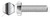 M5-0.8 X 60mm DIN 933 / ISO 4017, Metric, Hex Head Cap Screws Bolts, Full Thread, A2 Stainless Steel