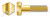M16-2.0 X 60mm DIN 931 / ISO 4014, Metric, Hex Head Cap Screws Bolts, Part Thread, Class 8.8 Steel, Yellow Zinc