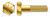 1-1/4"-7 X 3-1/4" Hex Head Cap Screws Bolts, UNC Coarse Thread, Grade 8 Steel, Yellow Zinc, Made in U.S.A.
