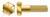 1-1/8"-7 X 8" Hex Head Cap Screws Bolts, UNC Coarse Thread, Grade 8 Steel, Yellow Zinc, Made in U.S.A.