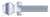 7/16"-14 X 2-1/4" Hex Tap Bolts, Full Thread, Steel, Zinc Plated