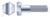 1/2"-13 X 3" Machine Bolts, Hex Head, Steel, Zinc Plated