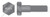 5/8"-11 X 3-1/4" Heavy Structural Hex Bolts, ASTM A325 Type 1, Steel