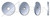 M6 DIN 9021 / ISO 7093, Metric, Fender Washers, Steel, Zinc Plated