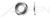 M22, ID=23mm, OD=50mm, THK=1.6mm DIN 432, Metric, Keyed Washers, External Tab, A2 Stainless Steel