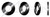 3/8" Flat Washers, SAE Pattern, Steel, Black Oxide