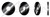 7/8" Flat Washers, USS Pattern, Steel, Black Oxide