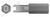 #14 X 1/4" Insert Bits, Tamper-Resistant Drilled Spanner Drive