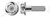 M10-1.5 X 30mm DIN 6921, Metric, Flange Bolts, A2 Stainless Steel