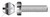 M8-1.25 X 10mm DIN 933 / ISO 4017, Metric, Hex Head Cap Screws Bolts, Slotted Drive, Full Thread, A2 Stainless Steel