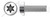M4-0.7 X 35mm ISO 7380-1, Metric, Button Head Cap Screws, 6Lobe Torx(r) Drive, Full Thread, A2 Stainless Steel