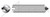M4-0.7 X 4mm DIN 553 / ISO 7434, Metric, Slotted Set Screws, Cone Point, A4 Stainless Steel