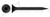 #6 X 1-5/8", #2 Drive Drywall Screws, Bugle Square Drive, Coarse Thread, Steel, Black Phosphate