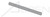 1-1/8"-7 X 10' Threaded Rods, Full Thread, A307 Steel, Hot Dip Galvanized