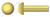 M2 X 4mm DIN 660 / ISO 1051, Metric, Solid Rivets, Round Head, Brass