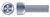 #5-40 X 1/2" Hex Socket Head Cap Screws, Full Thread, UNC Coarse Thread, Alloy Steel, Zinc