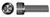 #10-24 X 5/16" Hex Socket Head Cap Screws, Full Thread, UNC Coarse Thread, Alloy Steel, Black Oxide