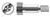 #8-32 X 1/4" Shoulder Screws, Hex Socket Drive, AISI 304 Stainless Steel (18-8)