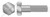 1"-8 X 8-1/2" Heavy Structural Hex Bolts, ASTM A325 Type 1, Steel, Hot Dip Galvanized, Made in U.S.A.