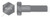 1-1/4"-7 X 9-1/2" Heavy Structural Hex Bolts, ASTM A325 Type 1, Steel, Made in U.S.A.