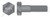 1-1/2"-6 X 4" Heavy Structural Hex Bolts, ASTM A325 Type 1, Steel