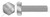 3/4"-10 X 1-1/2" Heavy Structural Hex Bolts, Full Thread, ASTM A325 Type 1, Steel, Hot Dip Galvanized