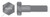 1-1/4"-7 X 9-1/2" Heavy Structural Hex Bolts, ASTM A490 Type 1, Steel, Made in U.S.A.